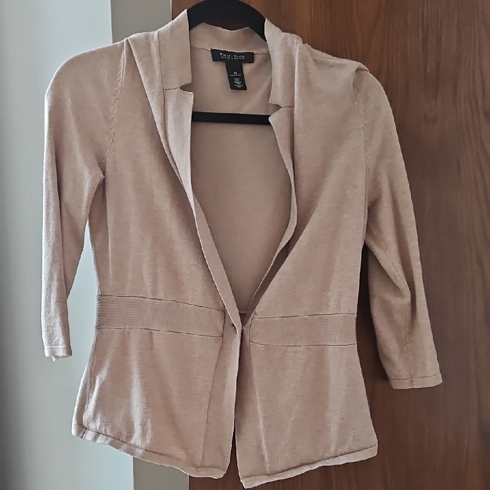 White House Black Market Tan Cardigan Size XS